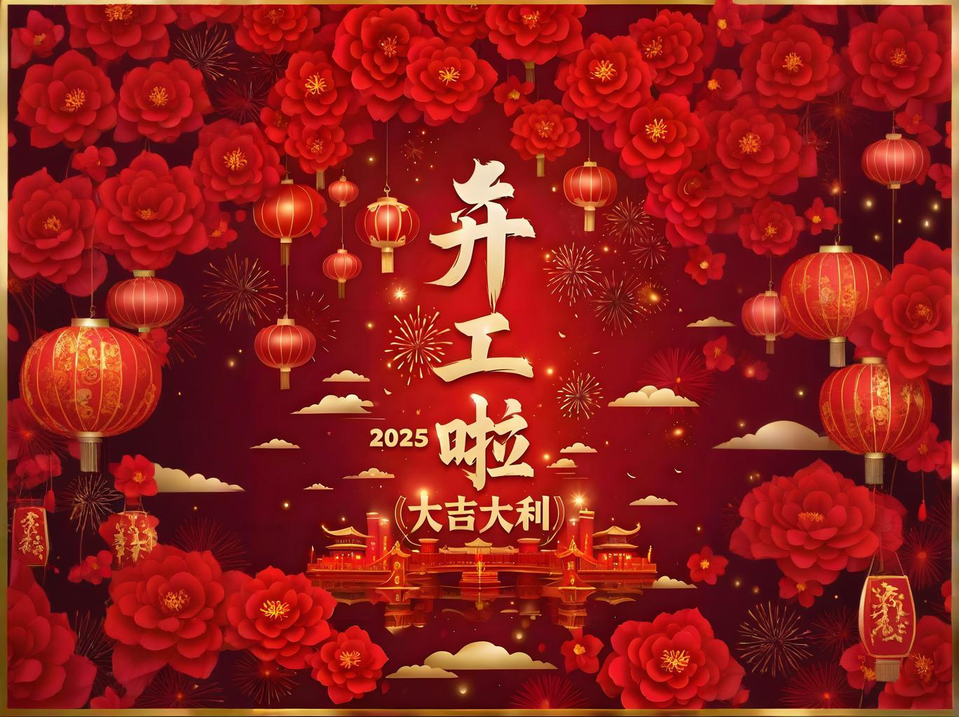 2025开工大吉